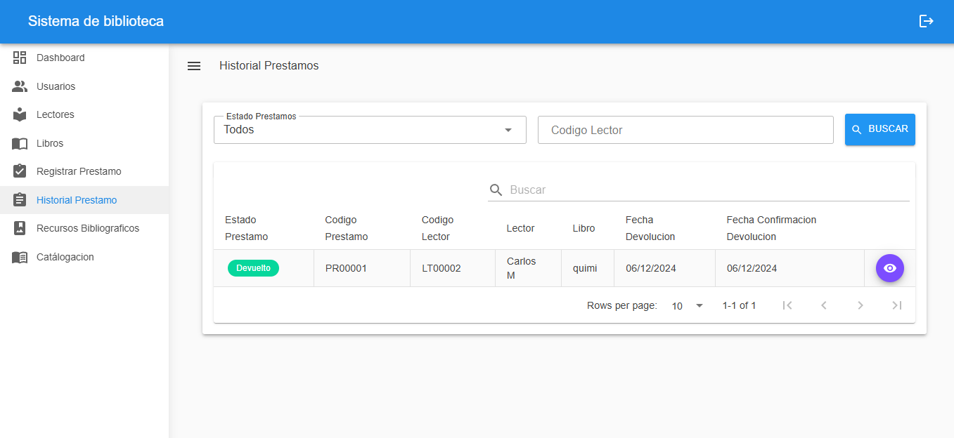 Imagen del proyecto Sistema de Biblioteca