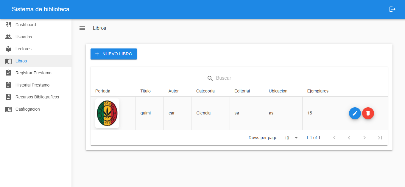 Imagen del proyecto Sistema de Biblioteca