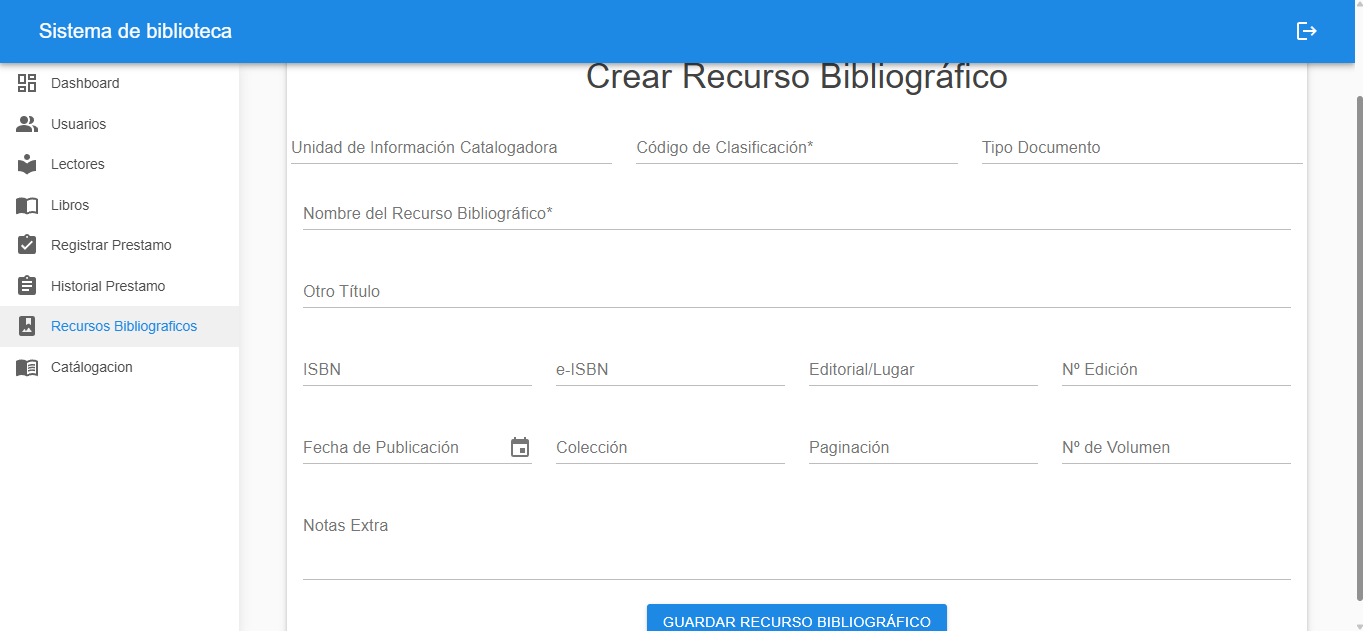 Imagen del proyecto Sistema de Biblioteca