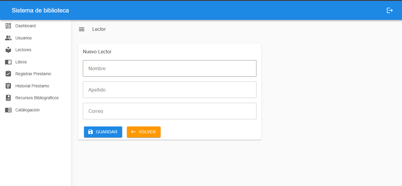 Imagen del proyecto Sistema de Biblioteca