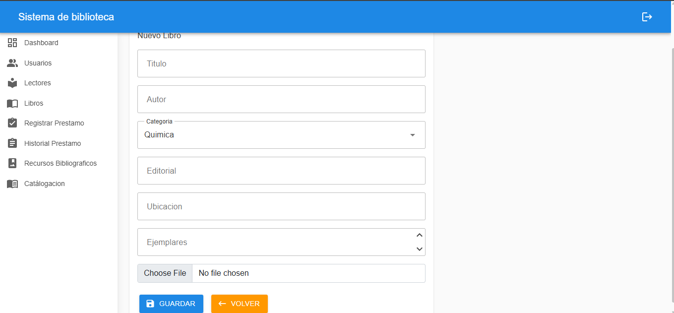 Imagen del proyecto Sistema de Biblioteca